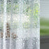 Ga-Geetopia Extra Long EVA Clear Shower Curtain Liner, Pebble Pattern 72x80 Inch Lightweight Plastic Bathroom Curtain