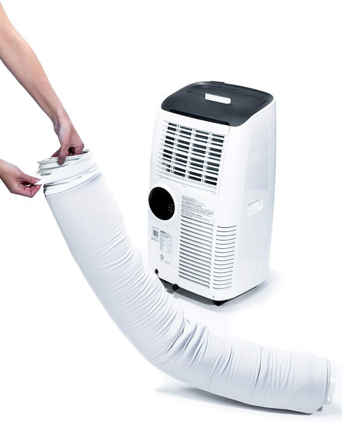 De'Longhi Insulated Hose Cover for Portable Air Conditioners, DLSA003, 11"D x 15"W x 3"H, Gray