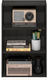 3-Tier 7 17 26, Furinno Basic Book Shelf, Bookshelf, Cube Storage Organizer Bookcase with Open Shelf, x x for Living