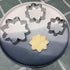 Sunflower Cookie Cutter Set - 3 Piece (3.8", 3.1", 2.6") for You Are My Sunshine Baby Shower Birthday Decorations