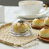 EchoDone 50 Set Clear Plastic Mini Cupcake Boxes - Muffin Pod Dome Single Container Box for Wedding Birthday Gifts