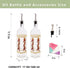 17 oz Set 2 2 Packs Topadorn Olive Oil Dispenser Bottle for Kitchen, Pcs Glass Oil Dispenser Bottle with Stainless