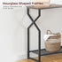 2 CTHR21301 MAHANCRIS Tier Console Table, Sofa Table, Narrow Entryway Table, Hallway Entrance Table, Hourglass-Shaped