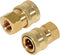 YAMATIC Pressure Washer Adapter, 1/4 Inch Quick Connect Fittings, Solid Brass, 5000 PSI Coupler for Most Pressure
