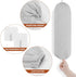 SWISSELITE 2Pcs Plastic Bag Holder - Reusable Grocery Bag Organizer, Wall Mount, 22x9 IN