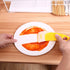 MXY Kitchen Silicone Spatula Pack of 1 PC for Dirty Fry Pan Dish Pot Washing Scraper Cleaning Brush