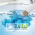 KIRIKIT 48 (1 Wand+48 Disposable Toilet Brush with Refill Heads and Holder Includes Storage Caddy&Toilet Bowl Wand