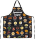 G2TUP Cooking Dishes Recipes Soup Apron with Pockets for Jamaican Cuisine