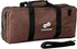 EVERPRIDE Large Knife Bag for Chefs Holds 20 Knives PLUS Zippered Compartment for Kitchen Tools