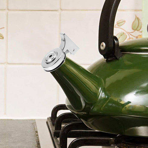 Stainless Steel Kettle Whistle Replacement 2Pcs, Portable Teapot Spout Tip for Loud Boiling Alert, Fits Most Kettles