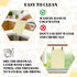 EHZYP 2 Pack 17x13 Inch Beeswax Bread Bags - Reusable Bread Storage Bags,Bees Wax Lined Bread Bags for Home Cooks fresh