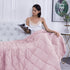 48"x72" 15lbs Summer L'AGRATY Weighted Blanket - Cooling Breathable Heavy Blanket Microfiber Material with Glass Beads