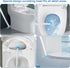 Saraudy 72 Count Toilet Brush Refill Pads, Toilet Brush Refill, Only Compatible Disposable Toilet Brush, Toilet