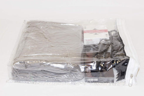 10-Pack Clear Vinyl Storage Bags with Display Pocket, 9 x 11 x 2 Inch