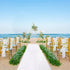 Shimmer White Aisle Runner 2x15ft for Wedding Ceremony, Sequin Outdoor Rug Runner