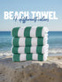 4 Pack 30 60 Inches, 100% Utopia Towels Cabana Stripe Beach Towel, by Oversized Ring Spun Cotton Pool Towels, Highly