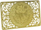 Feng Shui Wealth-Bringing Mongoose Gold Talisman Card W4124