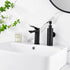 BATHSIR Matte Black Soap Dispenser, Refillable Wall Mounted Shower Soap Dispenser, Stainless Steel Clear Hand Soap Pump