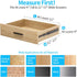Drawer Dividers Organizer 6 Pack, Adjustable Separators 4" High Expandable from 11-17" for Bedroom, Bathroom, Closet,