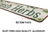 Fresh Herbs Metal Sign, Country Farmhouse Home Gardener Decor, 4" x 16"