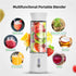 Portable Blender, Personal Blender for Shakes & Smoothies, Mini 17.6Oz Juicer Cup with 6 Blades, 4000mAh USB