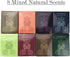 80 Pcs Backflow Incense Cones, 8 Mixed Natural Scents including Sandalwood, Rose, Green Tea, Lavender