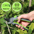WORKPRO Bypass Pruning Shears, 8’’ Stainless Steel Gardening Hand Pruner with Sharp SK5 Steel Blades