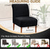 XIAROGEE Armless Armless 1) Teddy Wool Accent Chair Cover Soft Chair Slipcover Accent Chairs Covers without Arms