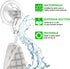 LUXEAR Suction Cup Hooks, 6 Pack, Reusable Powerful Waterproof Clear Removable Suction Hanger for Bathroom and Kitchen