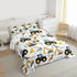 Set Set Kids Excavator Comforter Full, Cartoon Equipment Trucks Bedding for Boys Girls Children, Dinosaur Duvet Insert