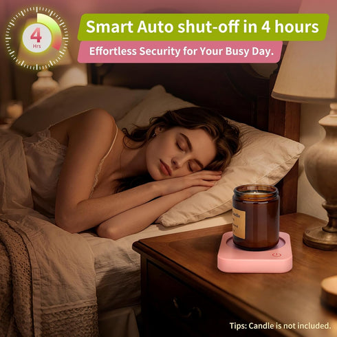 3-Temp Settings, VOBAGA Coffee Mug Warmer for Desk with Auto Shut Off & Coffee Cup Warmer Galentines Day Gift Home