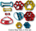 Dog Bone and Paw Limited Edition Cookie Cutter Set - Set of 10
