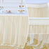Suppromo 9ft Champagne Tulle Table Skirts, Tutu Table Cloth Cover for Wedding Birthday Party Decor