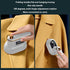 Mini Travel Ironing Machine, 180°Rotatable Handheld Garment Steamer for Clothes, Steam Iron Garment Steamer, Folding Handle Thermostat for Clothes