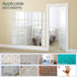 BBTO 20 Pcs Mirror Sheets, 8''x 10'' Self Adhesive Non-Glass Cut to Size Mirror Stickers for DIY Craft