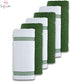 Infinitee Xclusives Premium Kitchen Towels, Pack of 6, 100% Cotton, 15 x 25 Inches Absorbent Dish Towels, Green Dish