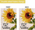 You are My Sunshine Sunflower Garden Flag, 12.5 x 18 Inch Vertical Double Sided Spring Summer Outdoor Decoration