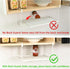 SSYYGET Closet 14.2 inches) Under Shelf Organizer, Detachable Under Shelf Basket, Metal Hanging Under Desk Basket