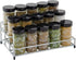 Kamenstein 15 Jar Lincoln Countertop Spice Rack with Spices Included, FREE Spice