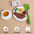 uxcell Silicone Spatula Set, Heat Resistant Kitchenware for Cooking, Baking, and Mixing - Green