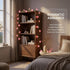 30 Cherry Blossom Decor Flower String Lights Vines with Fairy Lights Christmas, LED Copper with Remote Control Battery