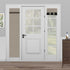 Side Door Window Curtains, Front Door Curtains for Small Window, Thermal Insulated Door Side Window Covering, Light