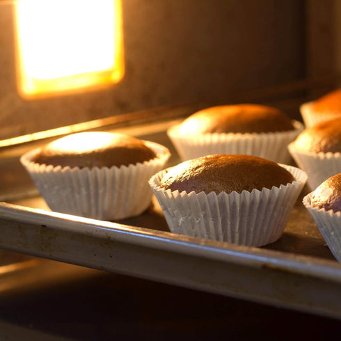Baking Cups Cupcake Liners - Standard Sized, 300 Count (White)