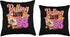 In-line Skates Towards 1973 Rolling Into 53 Throw Pillow, Multicolor, 16x16