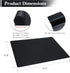 Silicone Mats, YACEYACE 2Pcs 15.7"x 11.8"x 0.03" Black Silicone Placemats, Silicone Table Mat, Silicone Mats for Kitchen Counter, Baking, Jewelry by YACEYACE