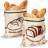 ANPHSIN 2 pcs Natural Beeswax Bread Bags with Sealing Zipper - 13''x16.7''