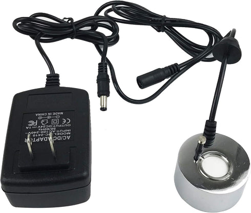 Ultrasonic Mist Maker for Halloween, Water Fountain, Pond, Party, Rockery Fish Tank, Vase Birdbath Deco