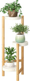FILWH Plant Stand Indoor Outdoor Plant Rack 3 Tier 3 Potted Flower