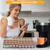 Expandable Coffee Pod Holder Drawer, Compatible with Keurig K-Cup, Holds 35-70 Pods, Organizer for Kitchen, Bronze