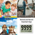 Digital Countdown Days Timer Clock, 9999 Days Count Down Timer with Strong Magnetic Back for Kitchen Cooking